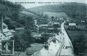 Vue sur la Vallée de NDB, entrée de la foret verte